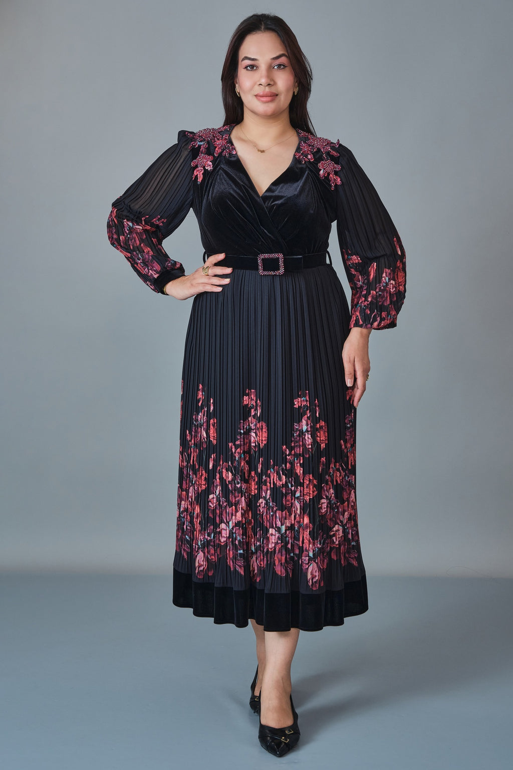 Quizas - Plus Size Dress (QUZ27K1504)