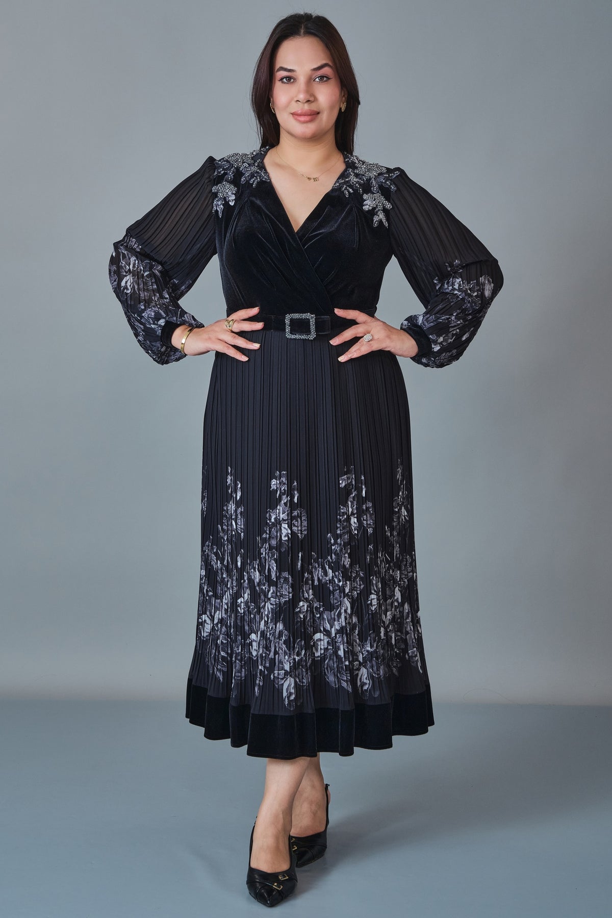Quizas - Plus Size Dress (QUZ27K1504)