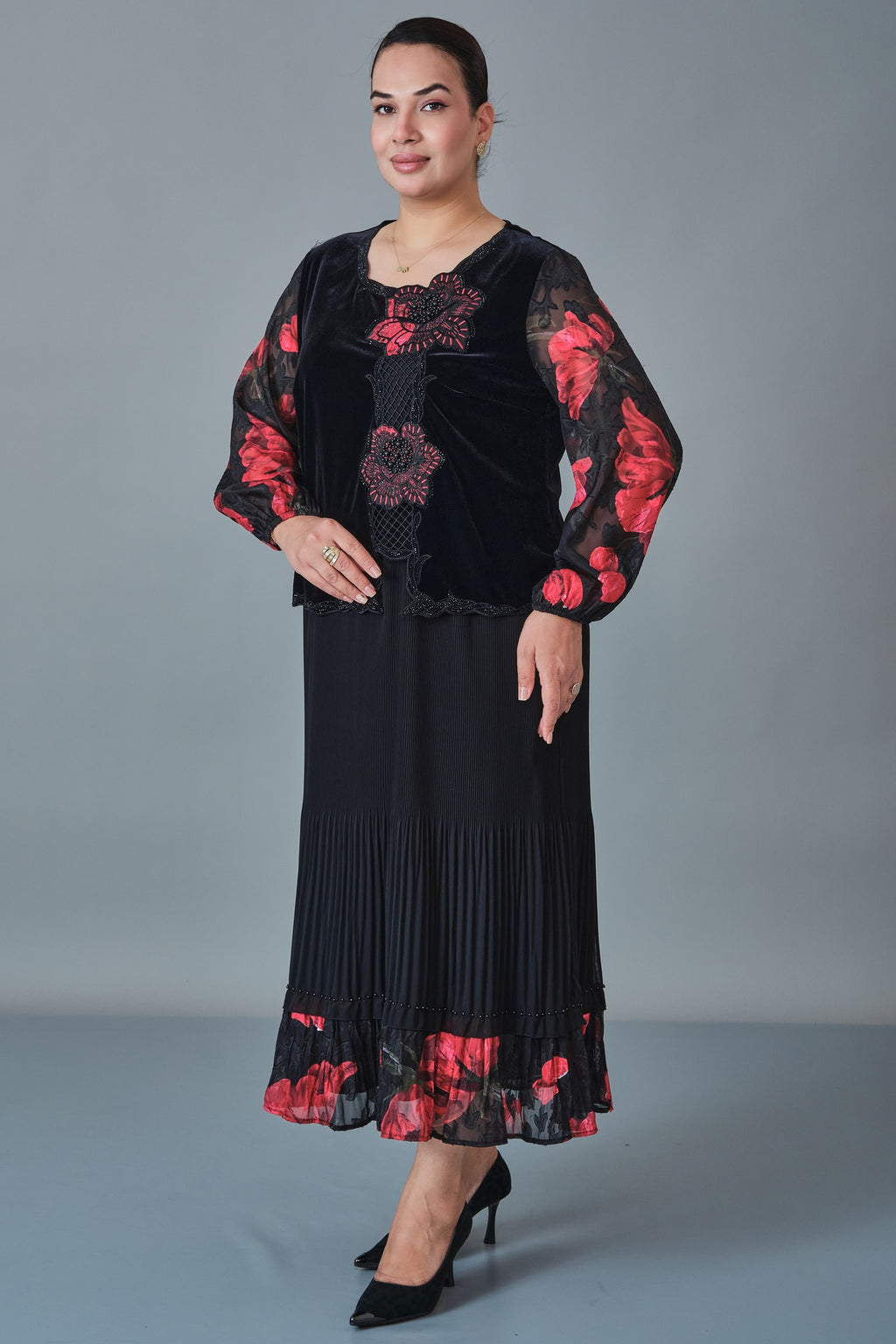 Quizas - Plus Size Dress (QUZ27K1510)
