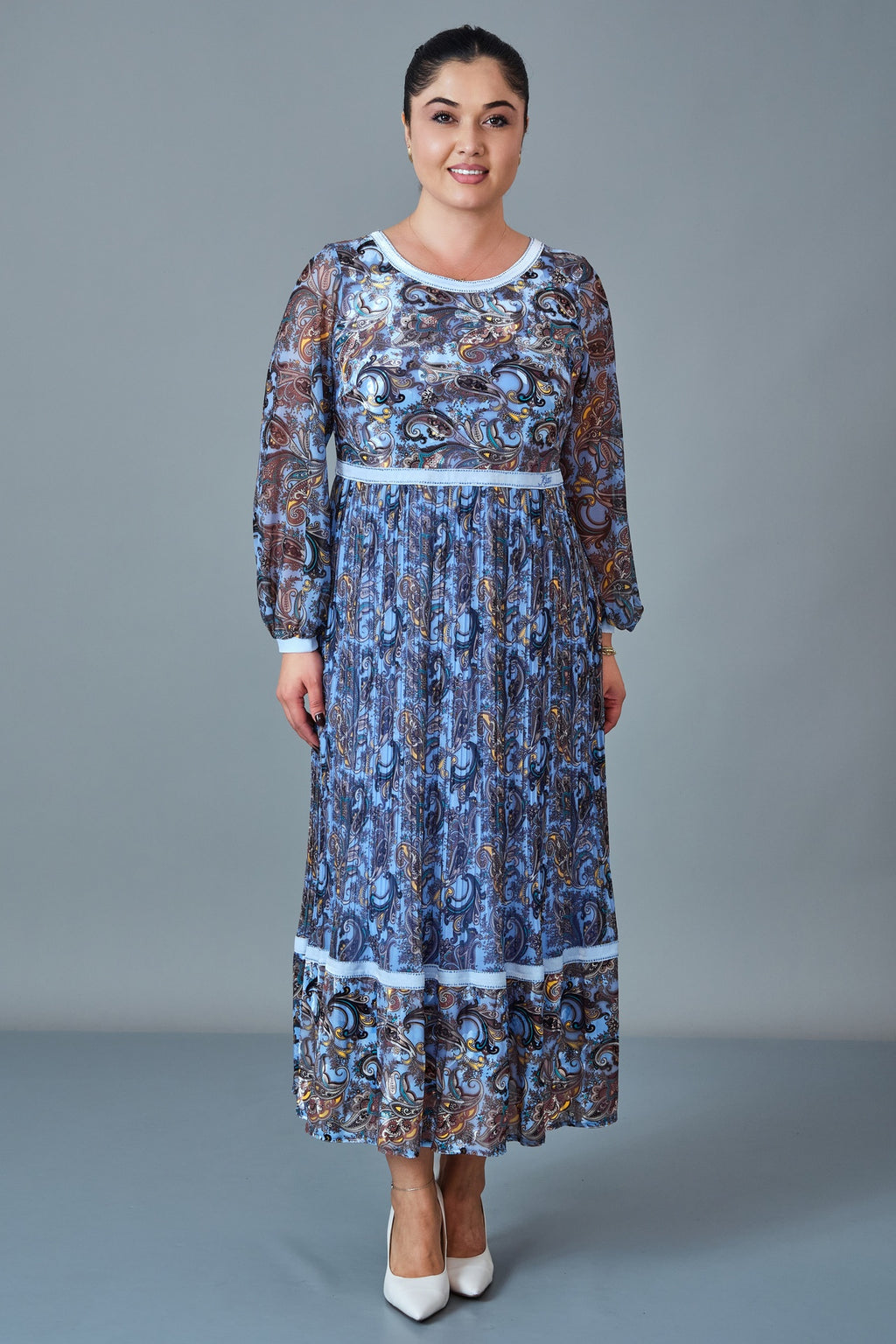 Ksas - Plus Size Dress (KSS27K31552)