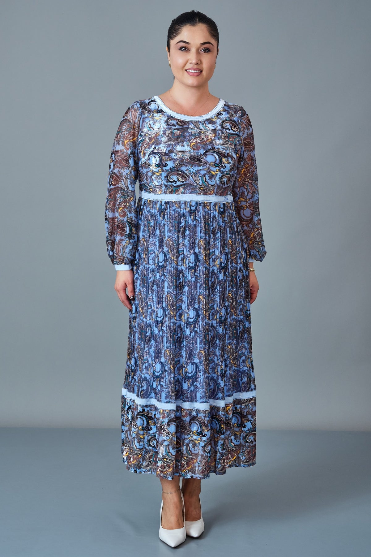 Ksas - Plus Size Dress (KSS27K31552)