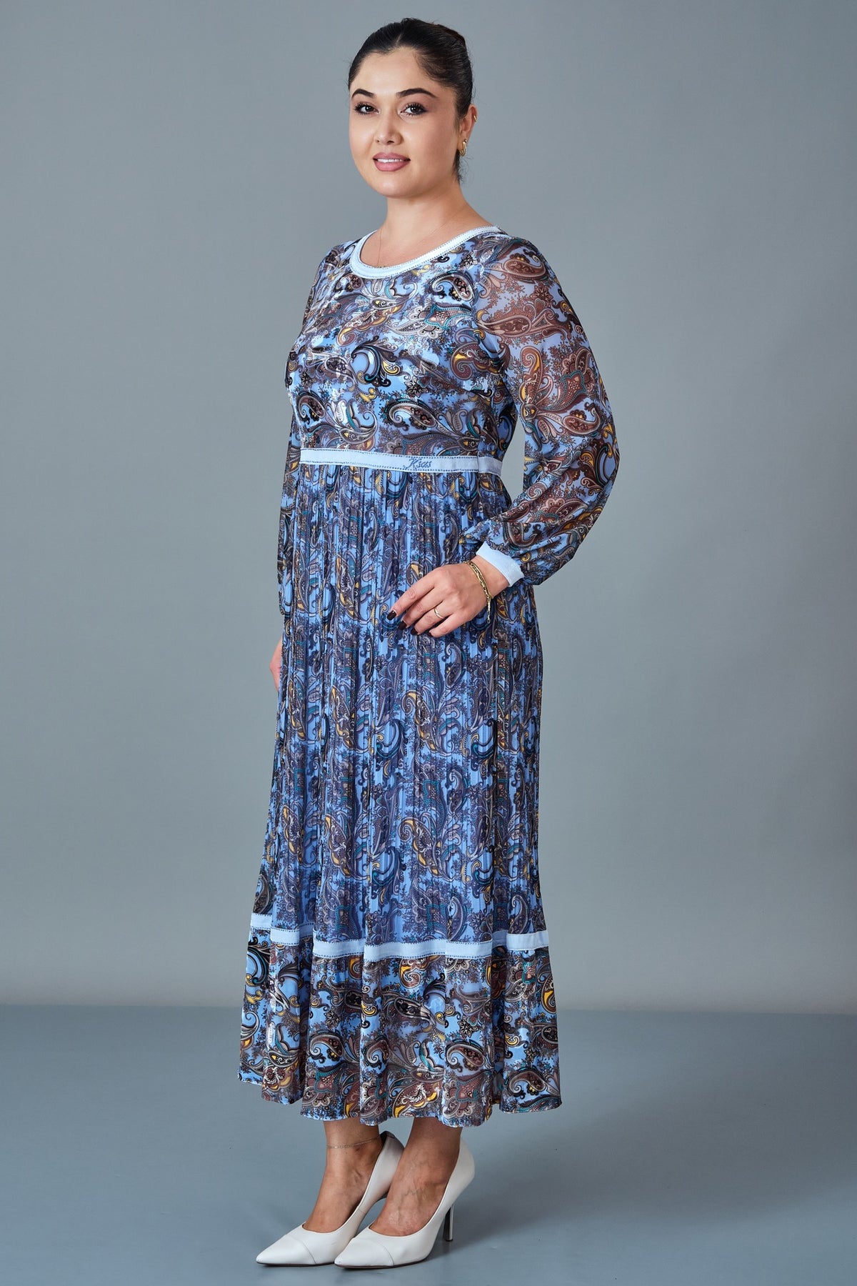 Ksas - Plus Size Dress (KSS27K31552)