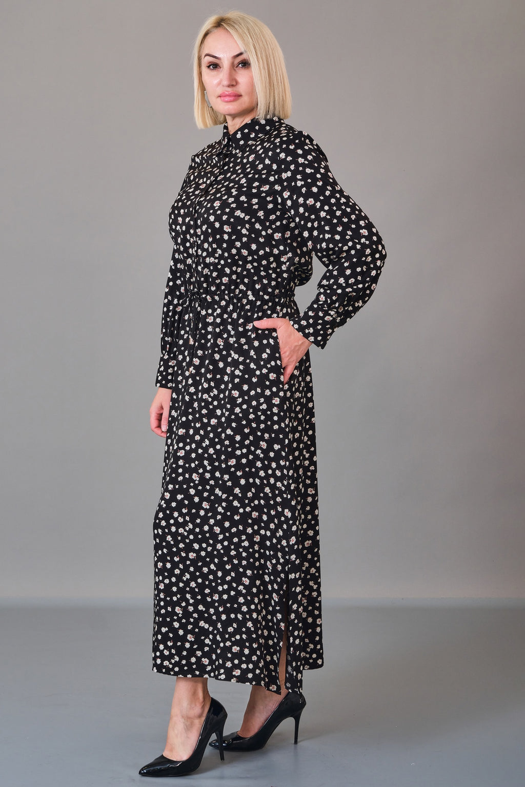 Revaro - Regular Size Dress (REV27KS-9153) - 8690200227523