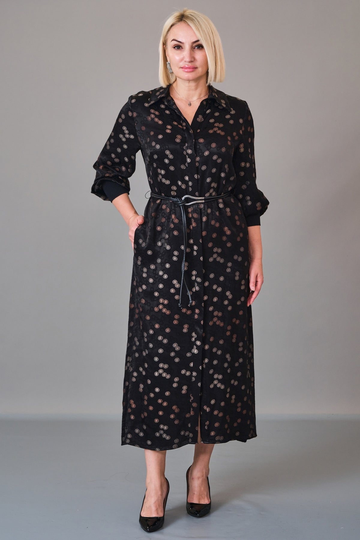 Revaro - Regular Size Dress (REV27KS-9155) - 8690200227547