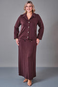 Elitline - Plus Size Suit (ELT27K7-64-4084) - 8690200227592