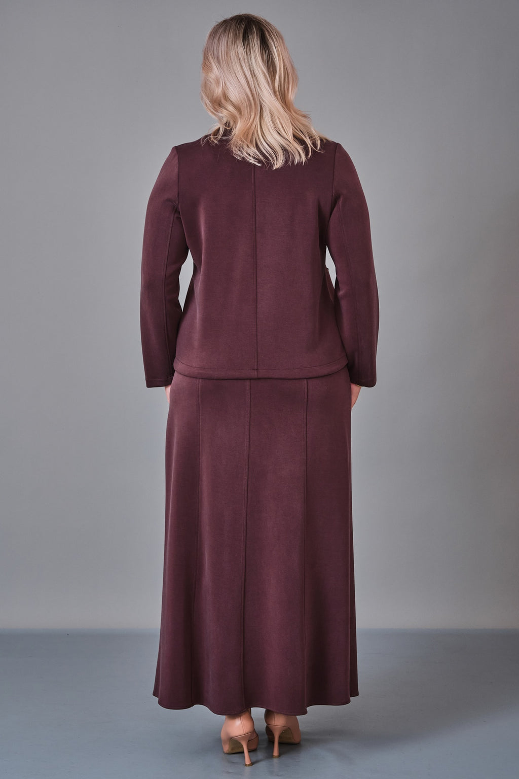 Elitline - Plus Size Suit (ELT27K7-64-4084) - 8690200227592