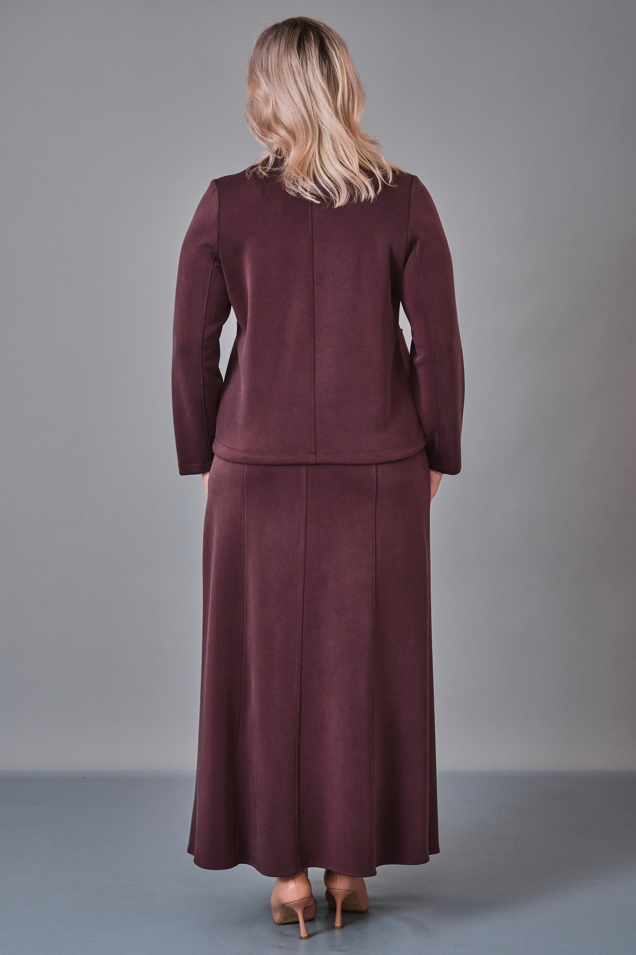 Elitline - Plus Size Suit (ELT27K7-64-4084) - 8690200227592