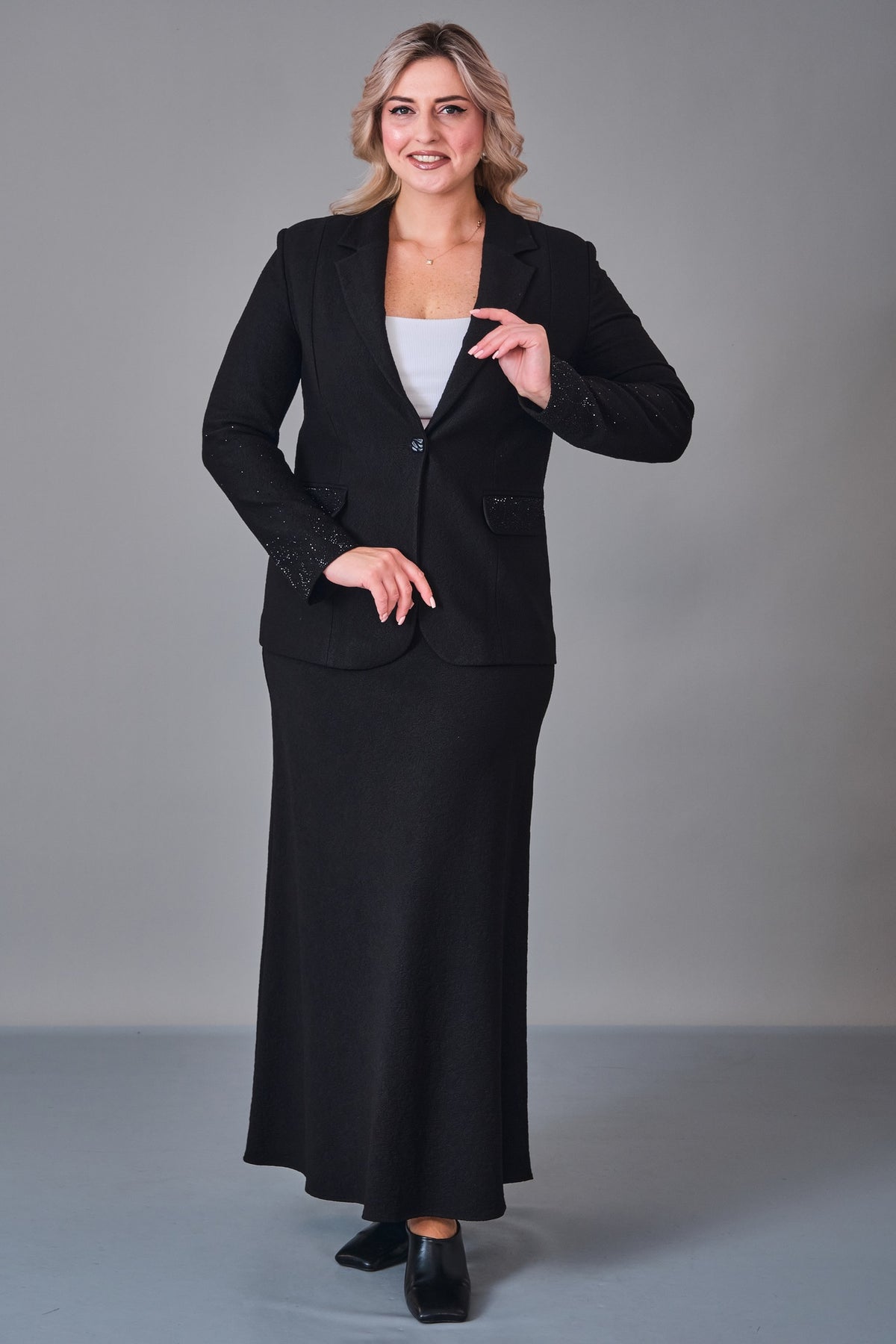 Elitline - Plus Size Jacket (ELT27K4-65-4006) - 8690200227615