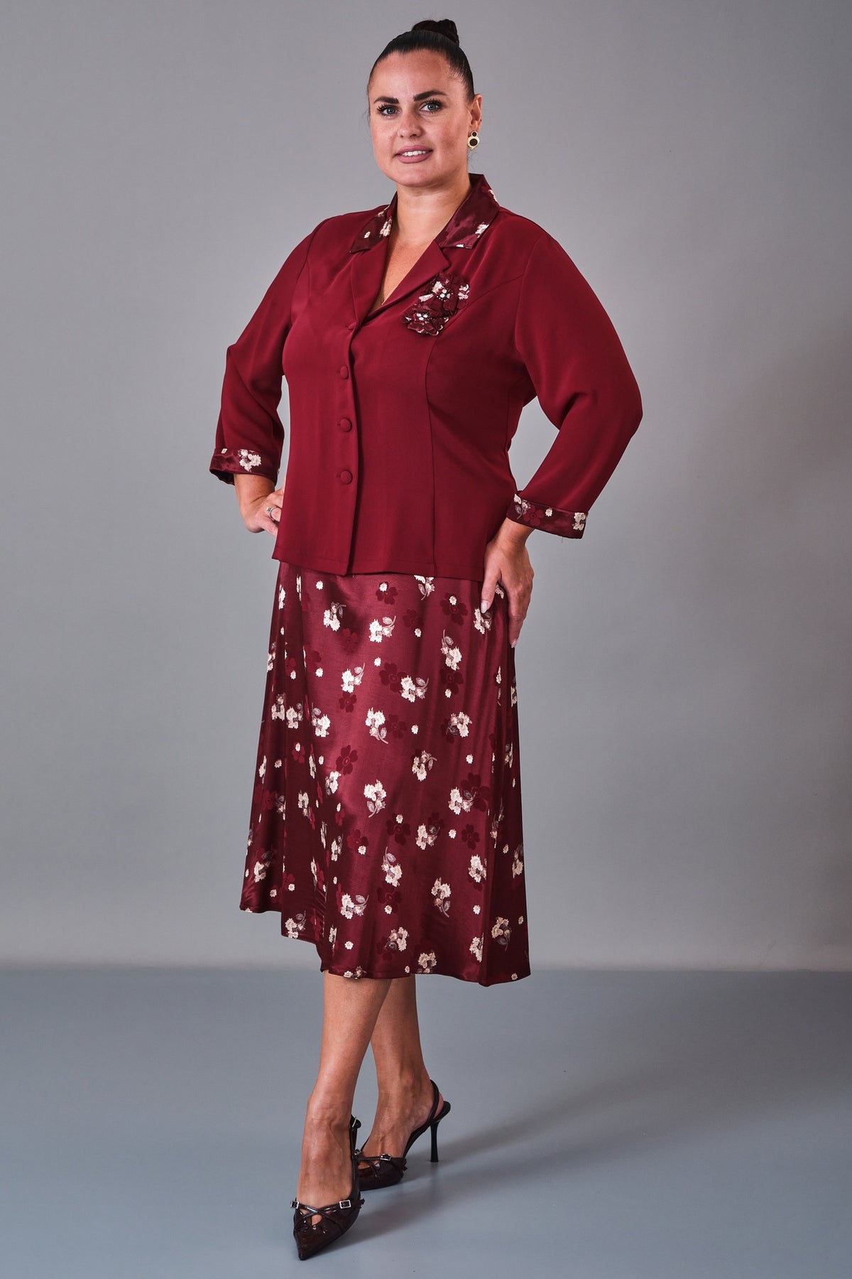 Dress Port - Plus Size Suit (DSP27K3606)