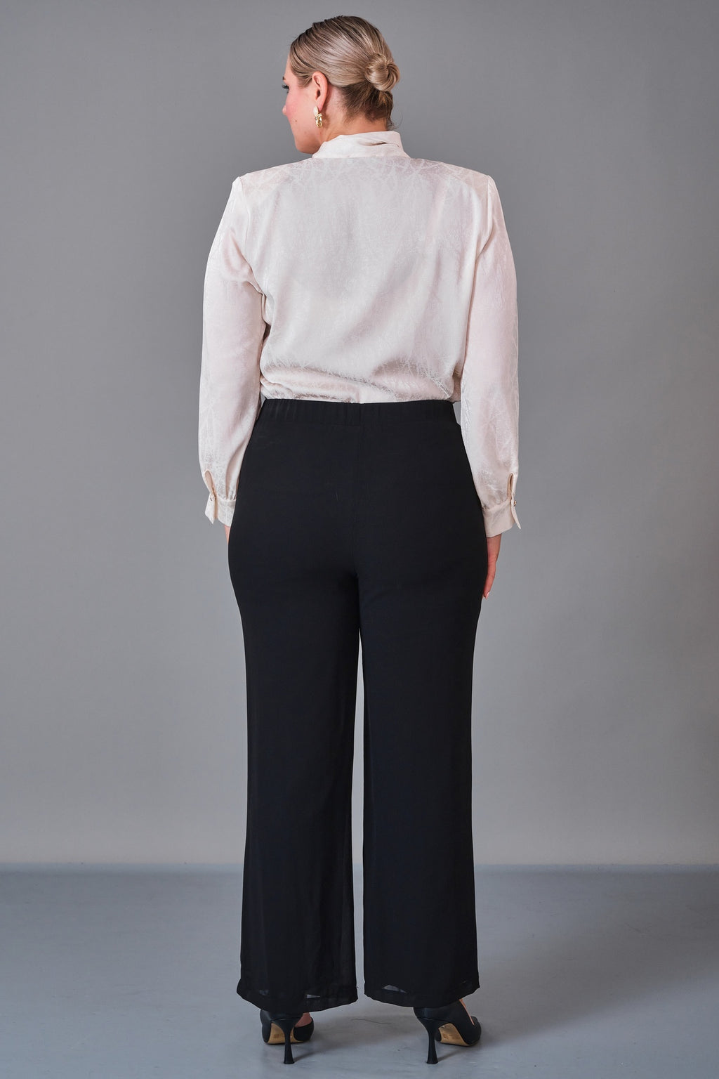 Kifayet - Plus Size Trousers (KFT27K52101-01) - 8690200227837