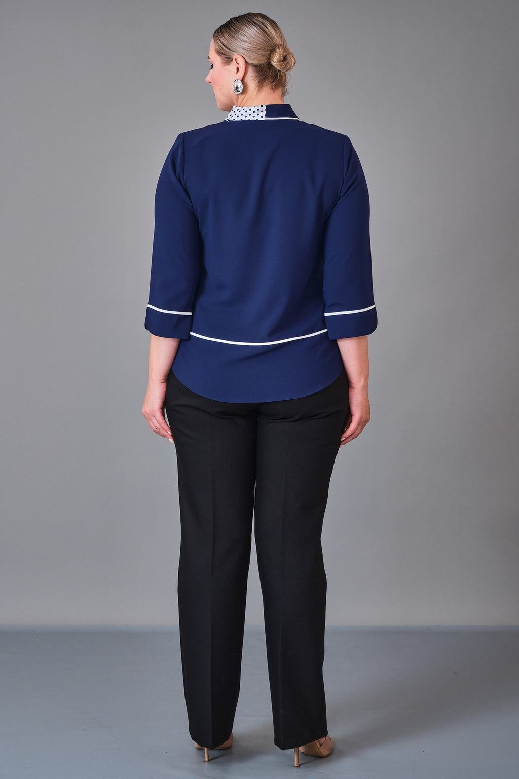 Kifayet - Plus Size Blouse (KFT27K18705-20) - 8690200227936
