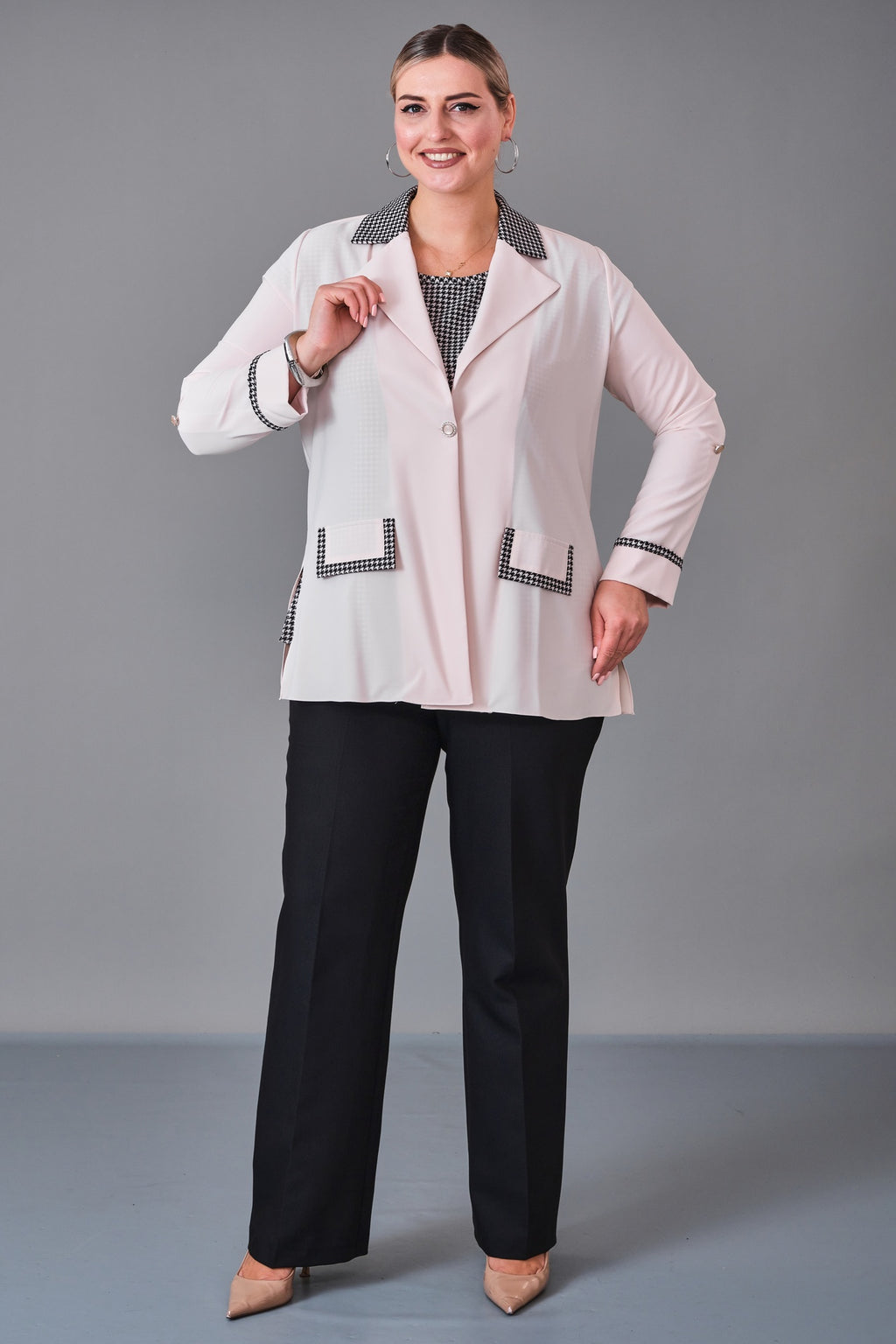 Kifayet - Plus Size Suit (KFT27K18713) - 8690200227998