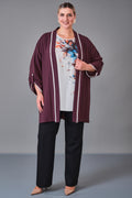 Kifayet - Extended Plus Size Suit (KFT27K23708-20) - 8690200228025