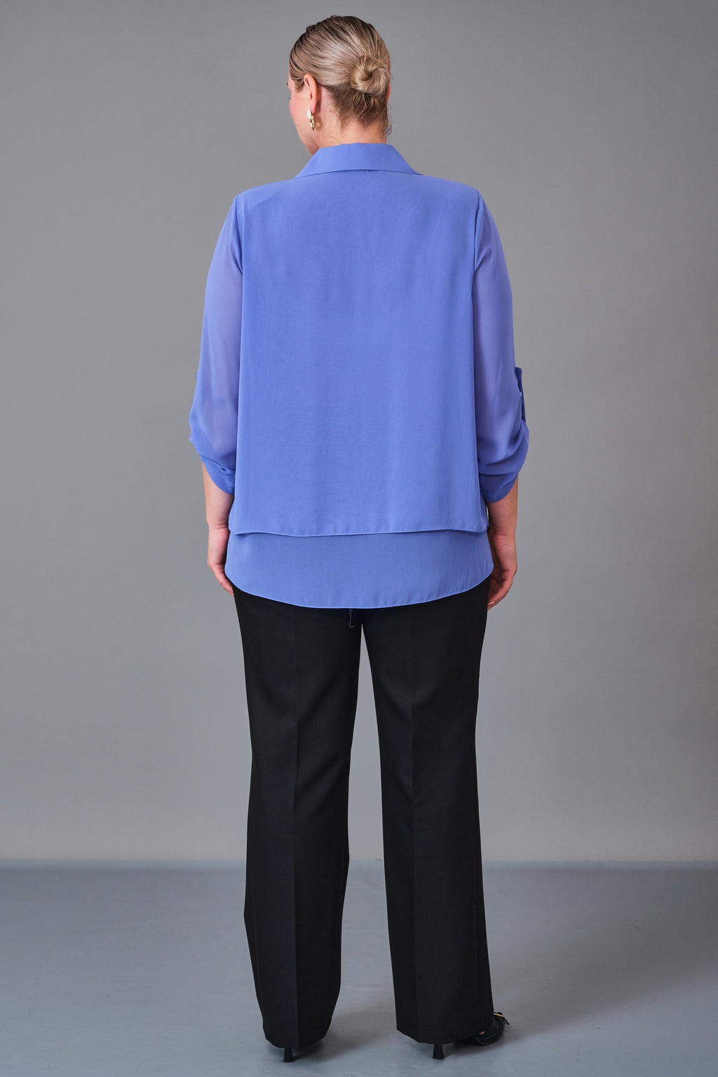 Kifayet - Extended Plus Size Shirt (KFT27K23727) - 8690200228056