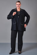 Kifayet - Extended Plus Size Suit (KFT27K23526-20) - 8690200228087