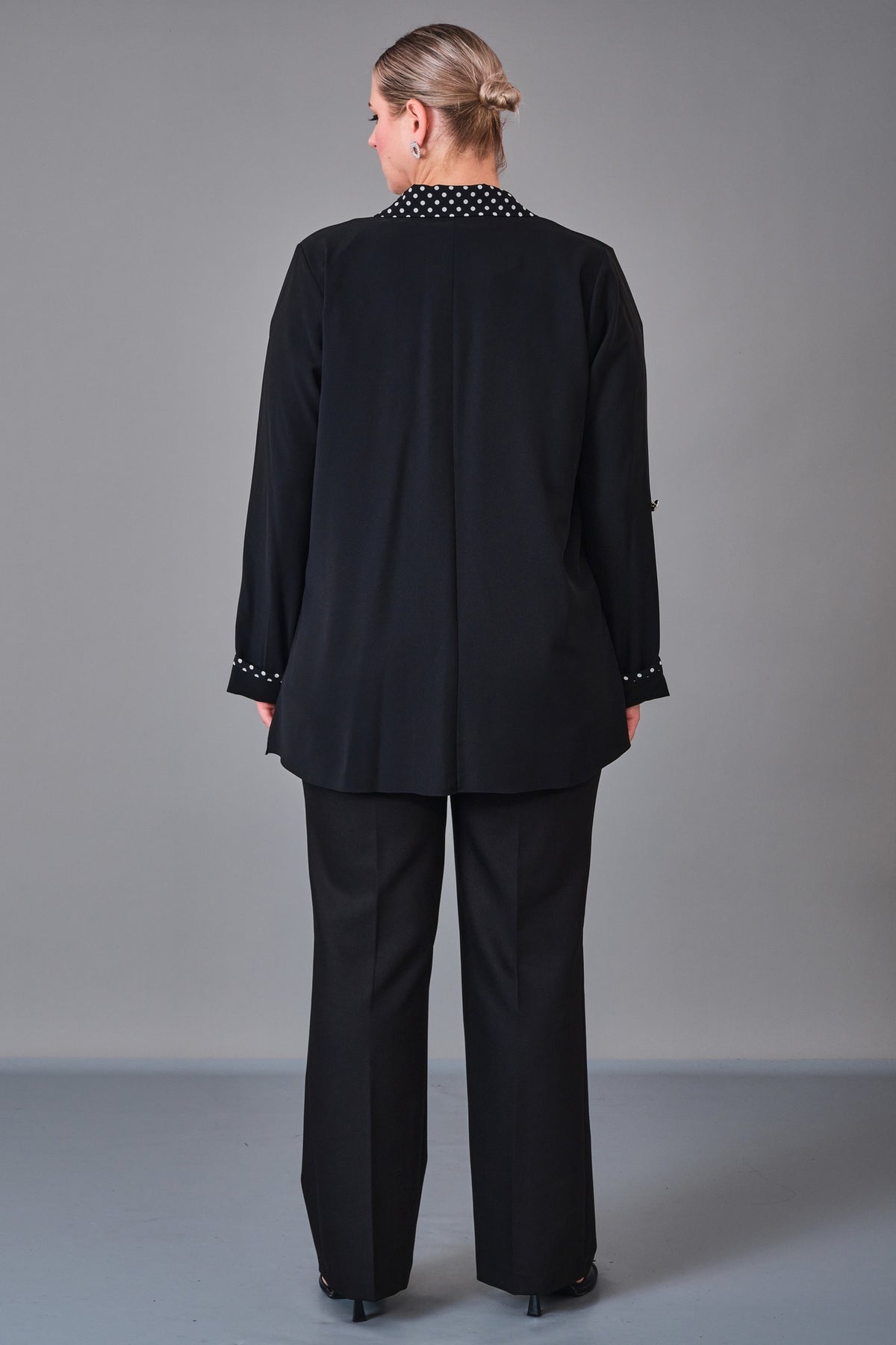 Kifayet - Extended Plus Size Suit (KFT27K23526-20) - 8690200228087