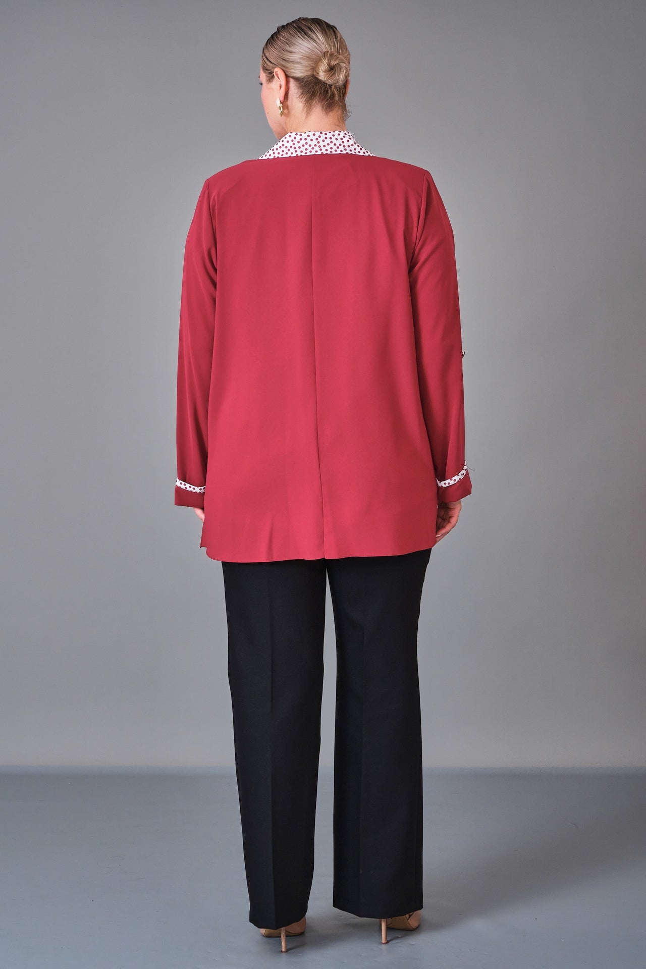 Kifayet - Extended Plus Size Suit (KFT27K23526-20) - 8690200228094