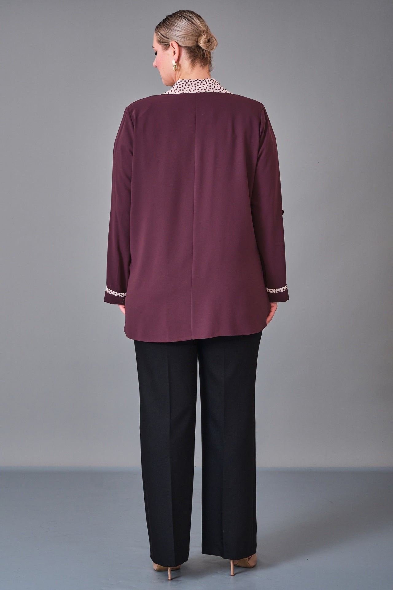 Kifayet - Extended Plus Size Suit (KFT27K23526-20) - 8690200228117