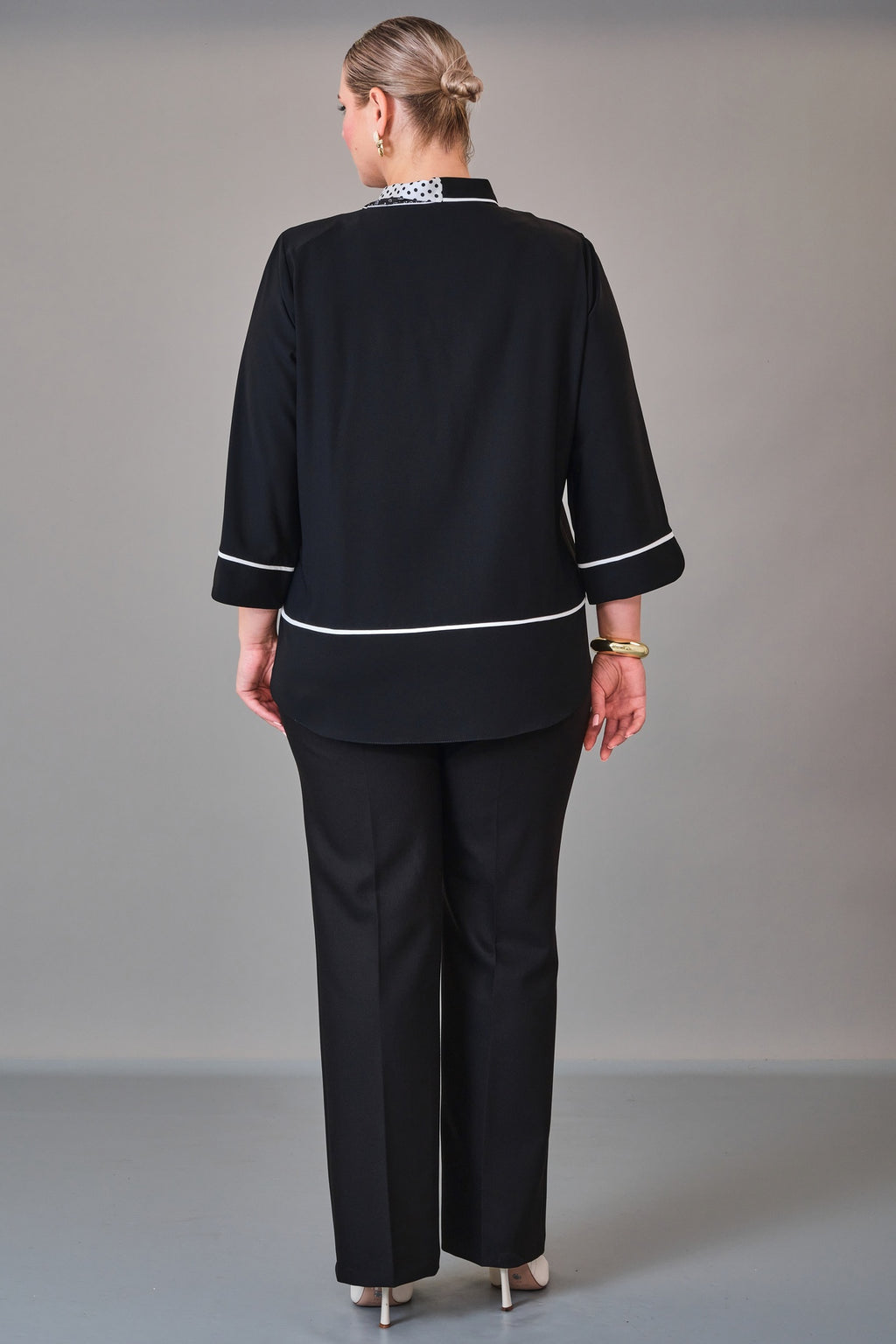 Kifayet - Extended Plus Size Blouse (KFT27K23806)