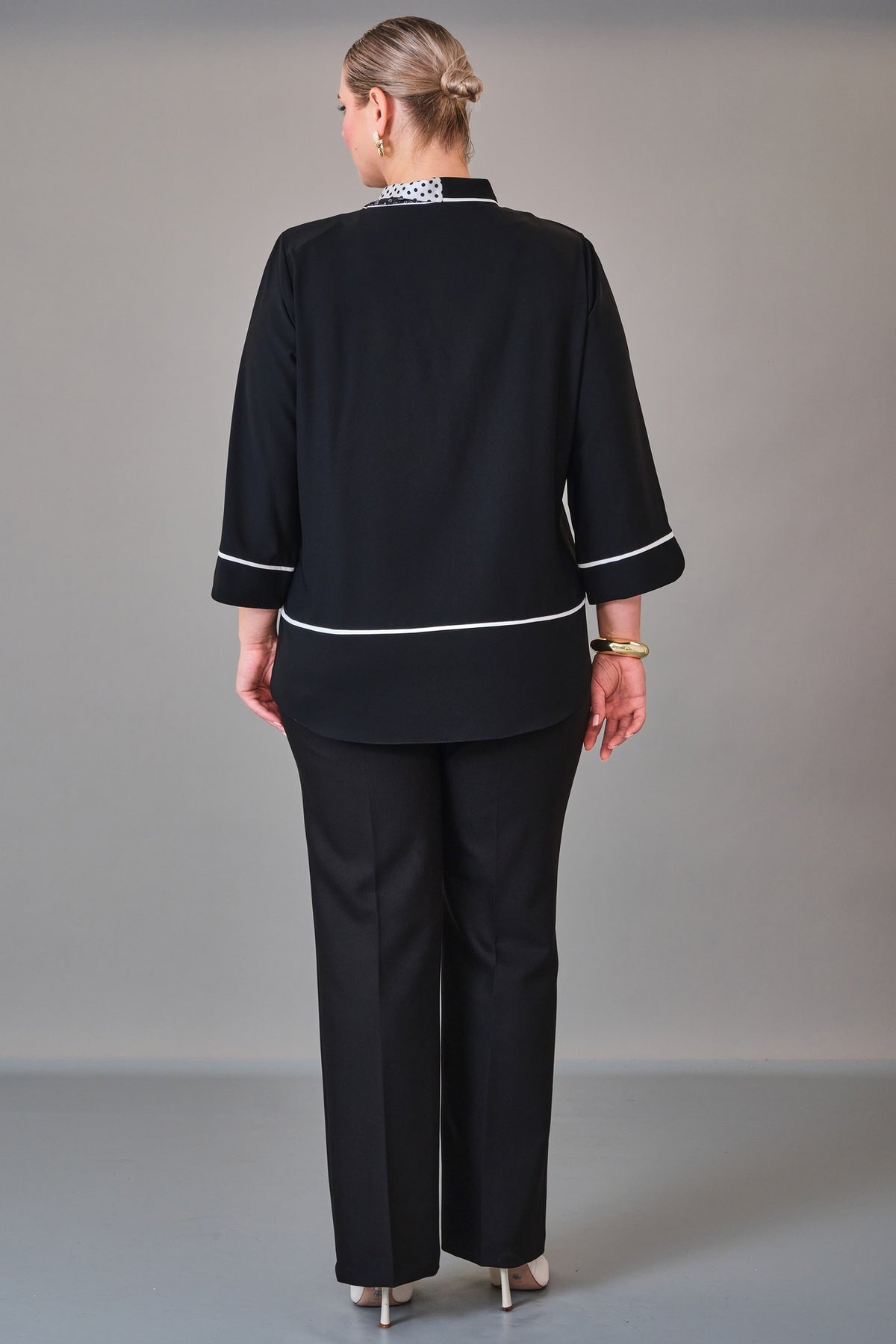 Kifayet - Extended Plus Size Blouse (KFT27K23806)