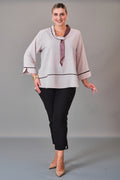 Kifayet - Extended Plus Size Blouse (KFT27K23806) - 8690200228216