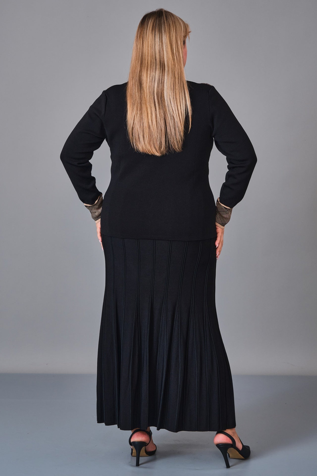 Desender - Plus Size Knitwear (DES27K3567) - 8690200228377
