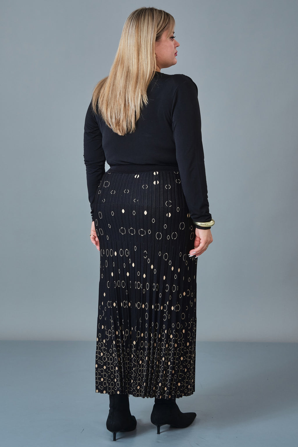 Desender - Plus Size Skirt Knitwear (DES27K5558)
