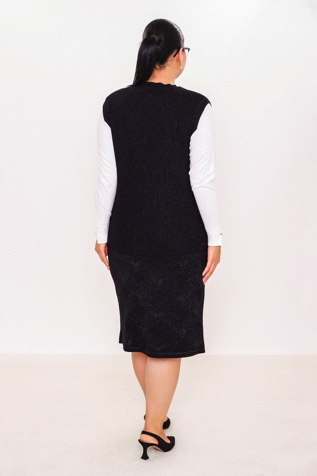 Desender - Plus Size Waistcoat (DES27K4207-1)