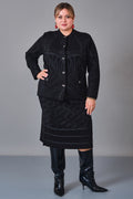 Desender - Plus Size Cardigan (DES27K43103) - 8690200228490