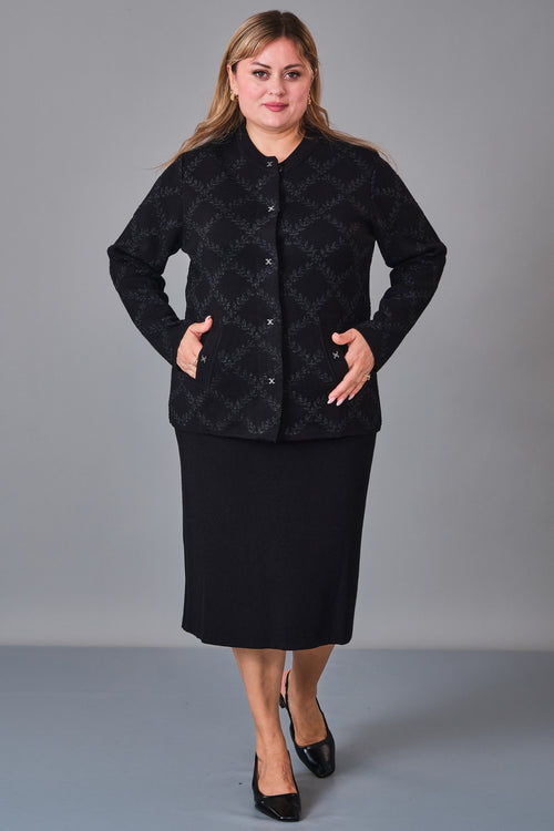 Desender - Plus Size Cardigan (DES27K43104)
