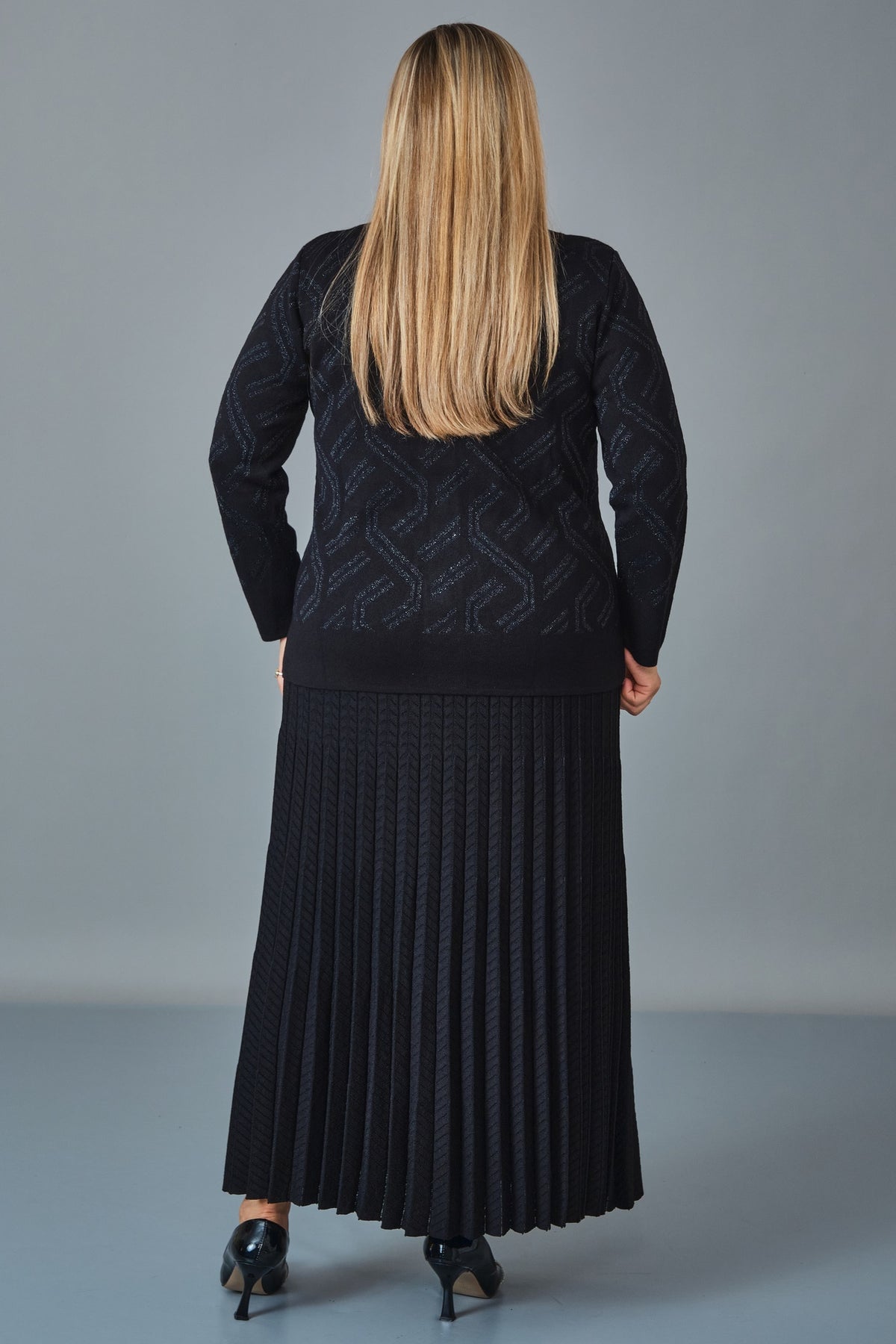 Desender - Plus Size Cardigan (DES27K43133) - 8690200228513