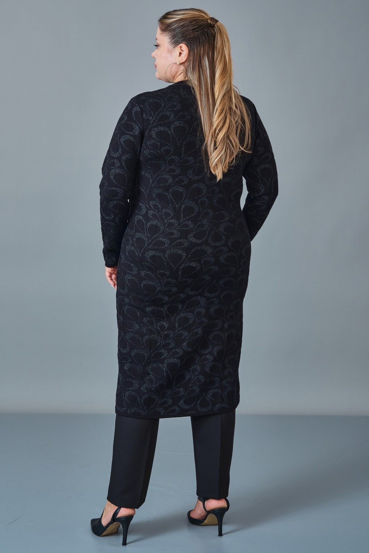 Desender - Plus Size Cardigan (DES27K43301) - 8690200228537