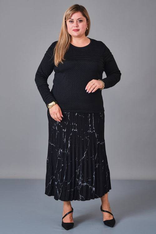 Desender - Plus Size Knitwear (DES27K3594) - 8690200228582