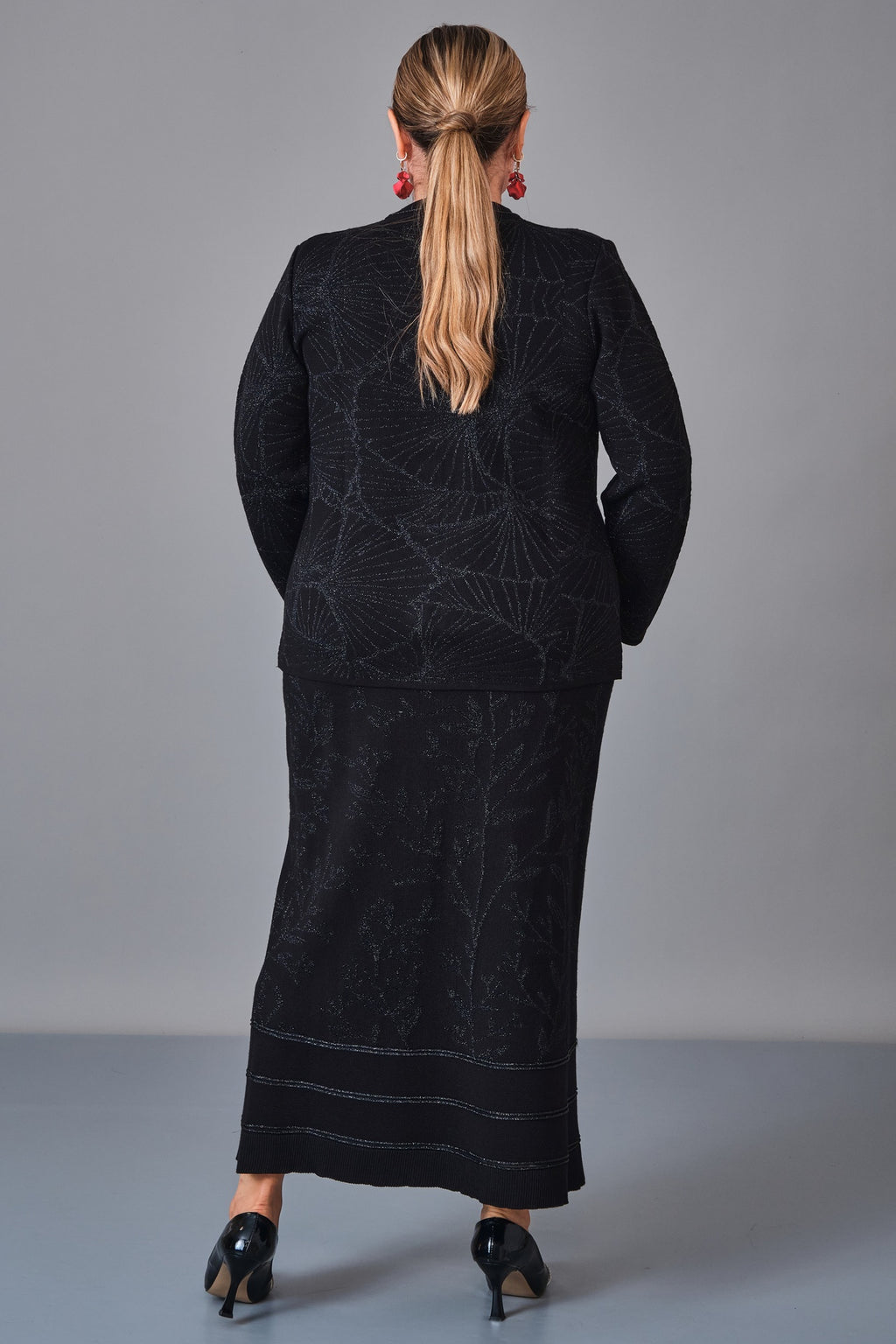 Desender - Plus Size Cardigan (DES27K43117) - 8690200228605
