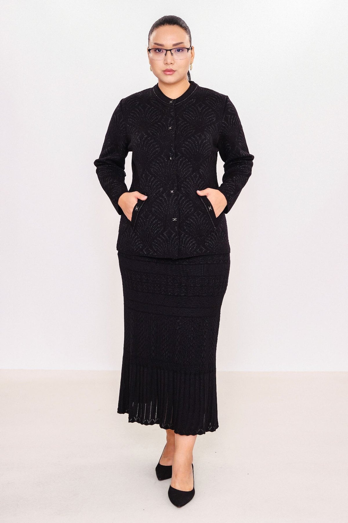 Desender - Plus Size Cardigan (DES27K43123)