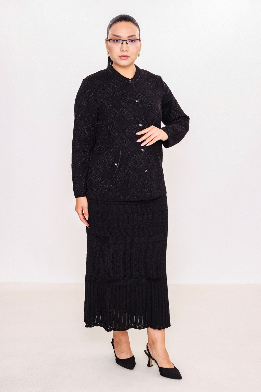 Desender - Plus Size Cardigan (DES27K43123)
