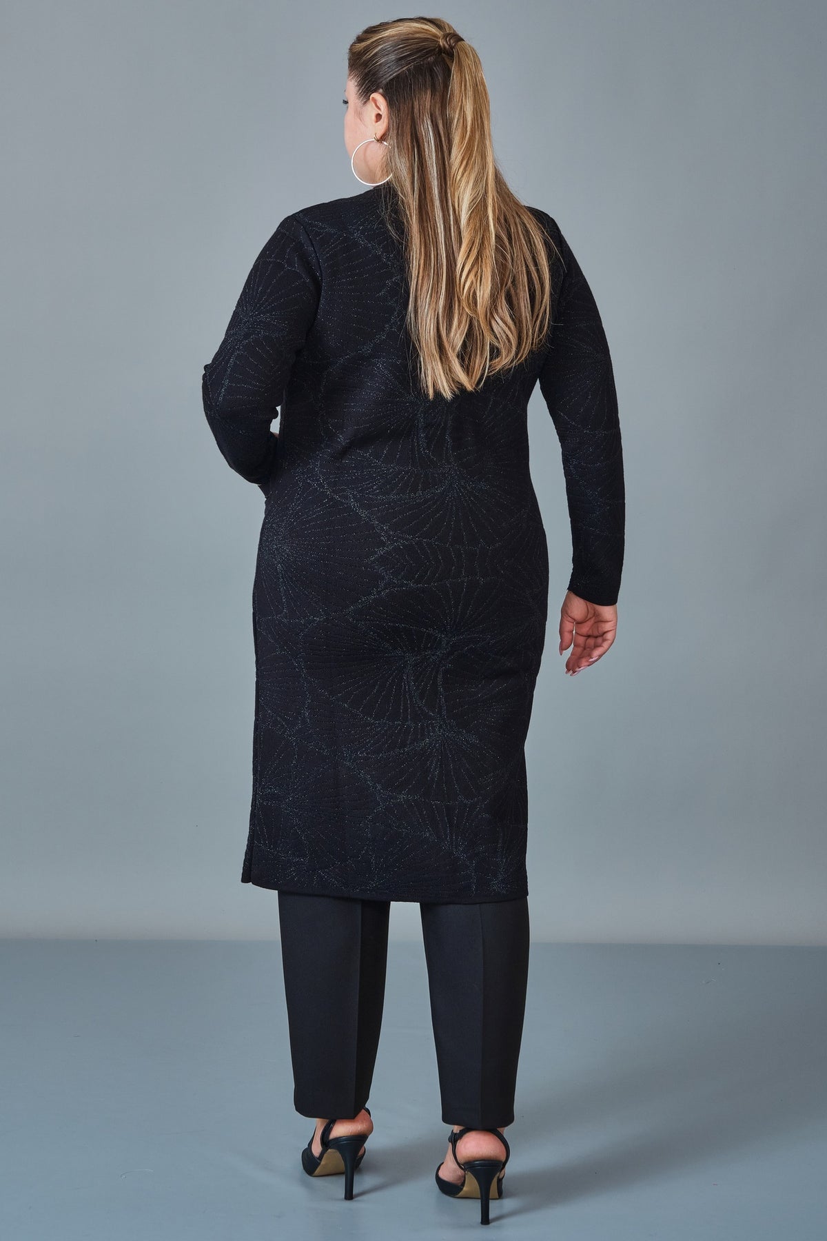 Desender - Plus Size Cardigan (DES27K43306) - 8690200228650