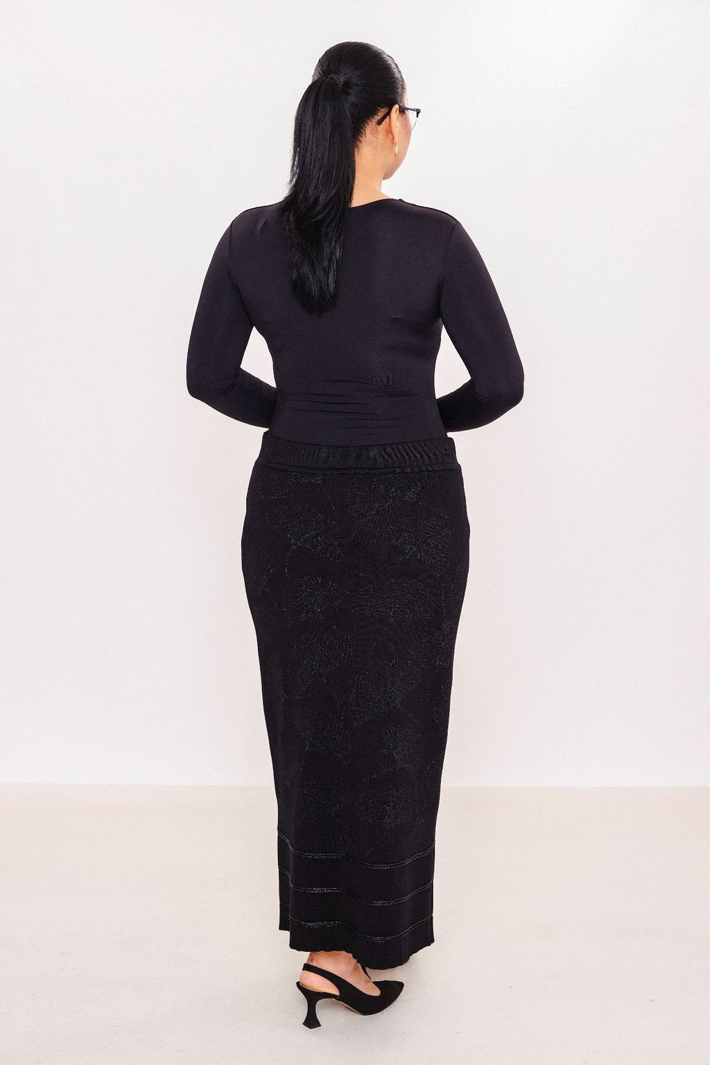 Desender - Plus Size Skirt Knitwear (DES27K5668)