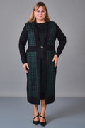 Desender - Plus Size Cardigan (DES27K4129) - 8690200228711