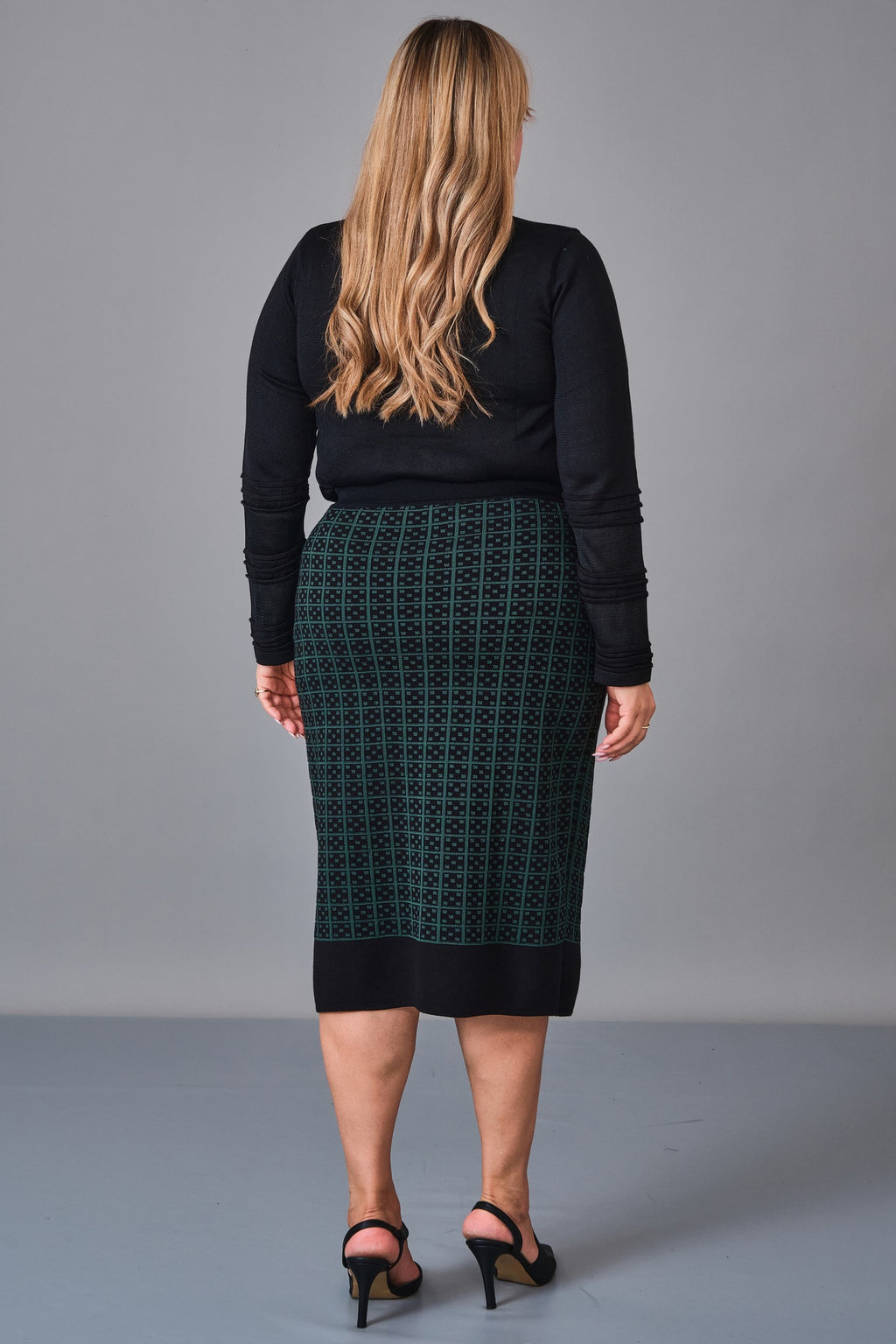 Desender - Plus Size Skirt Knitwear (DES27K5576) - 8690200228728