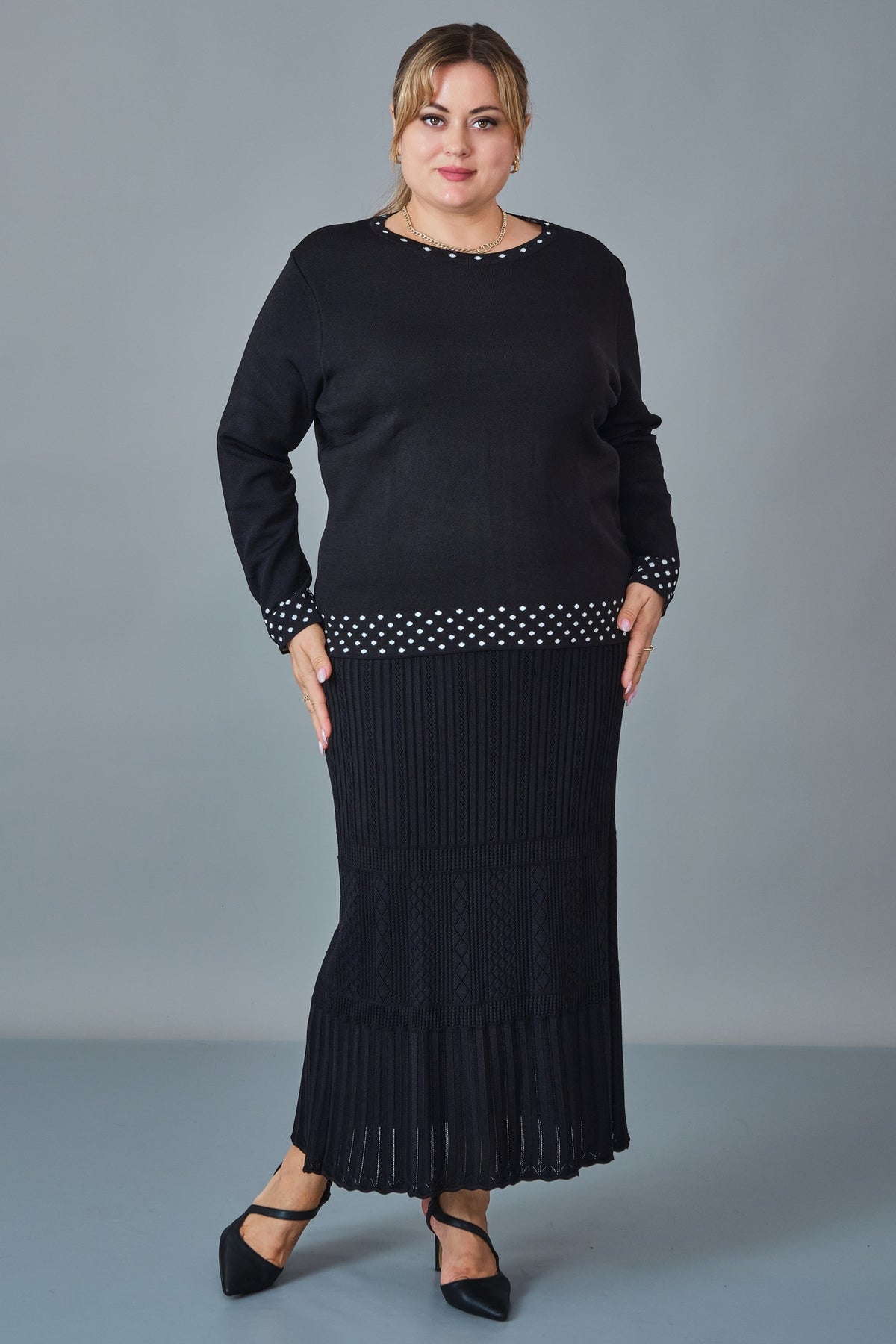Desender - Plus Size Knitwear (DES27K3018)