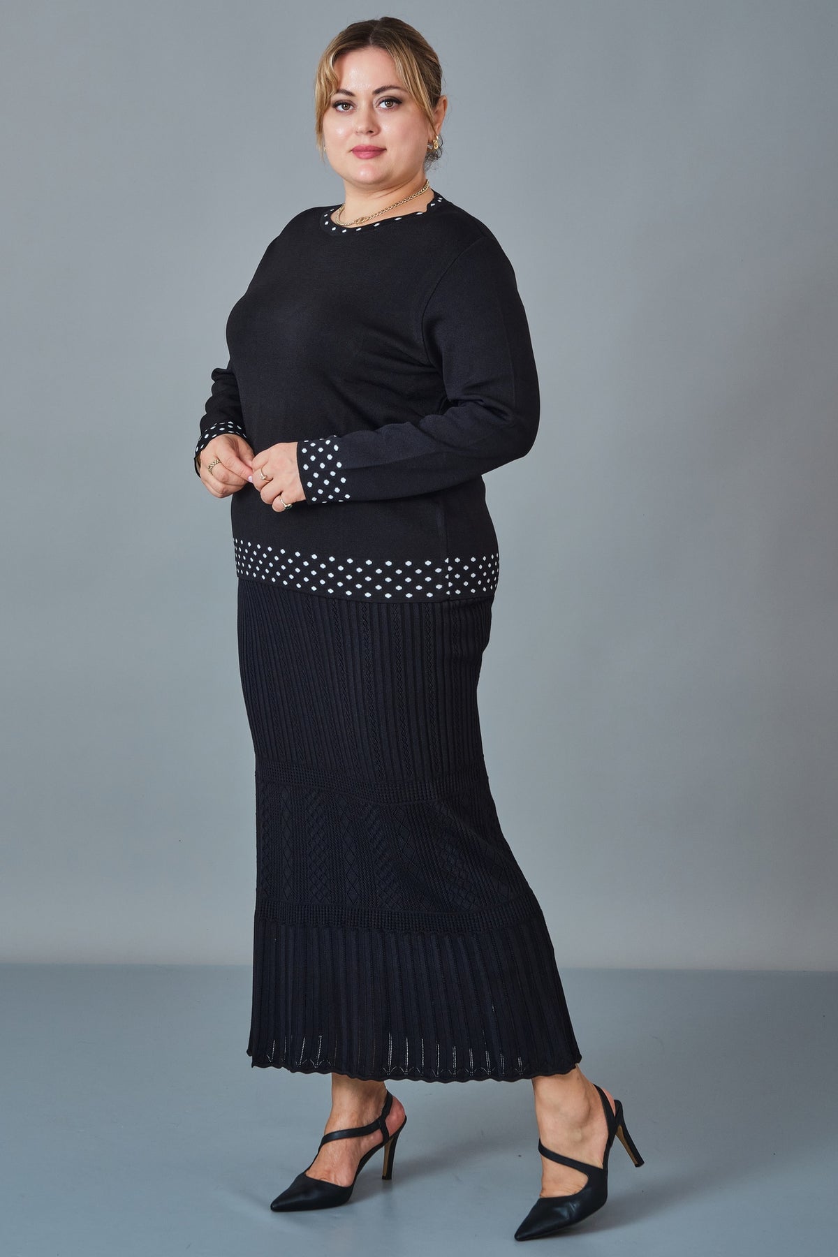 Desender - Plus Size Knitwear (DES27K3018)