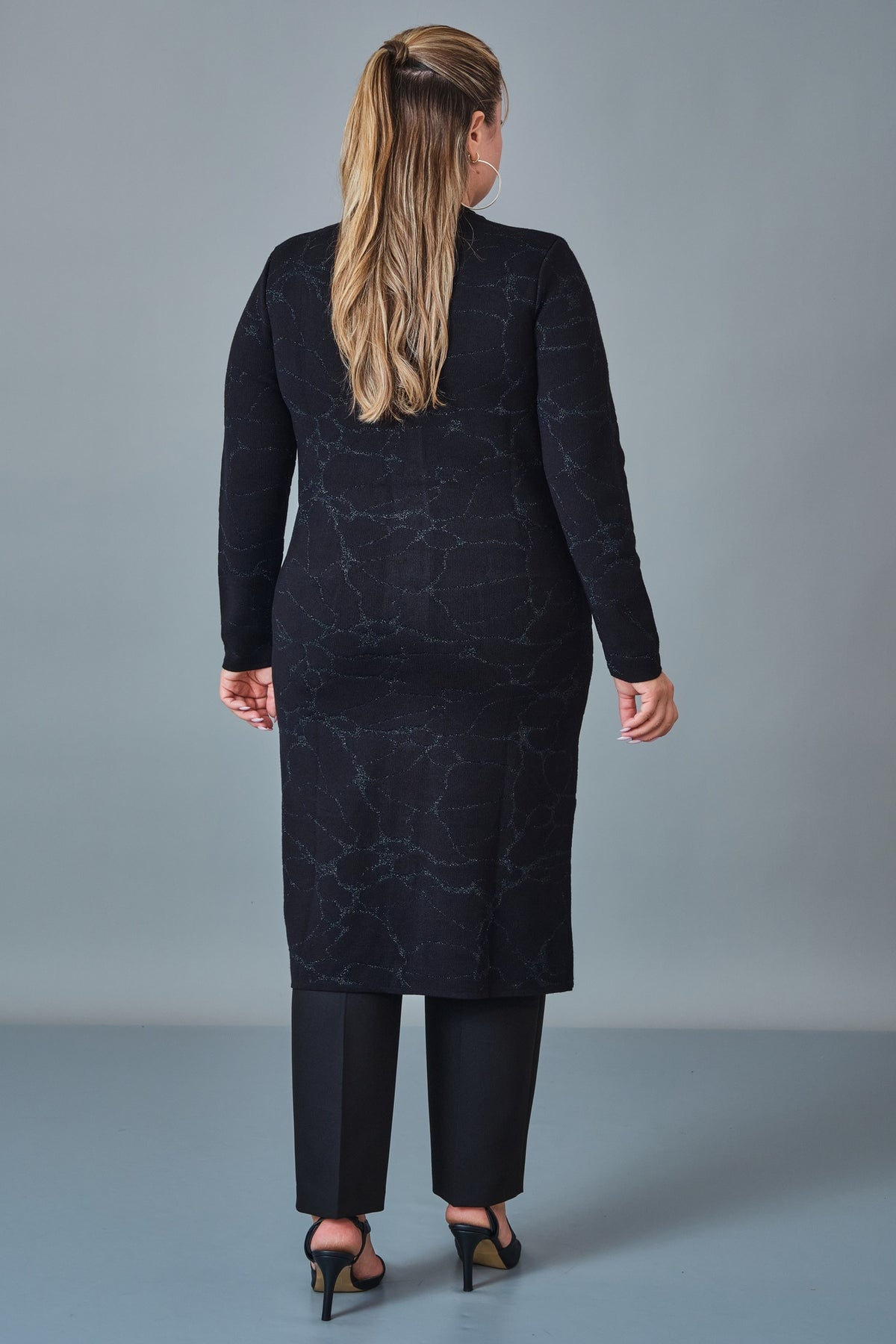 Desender - Plus Size Cardigan (DES27K43310) - 8690200228797