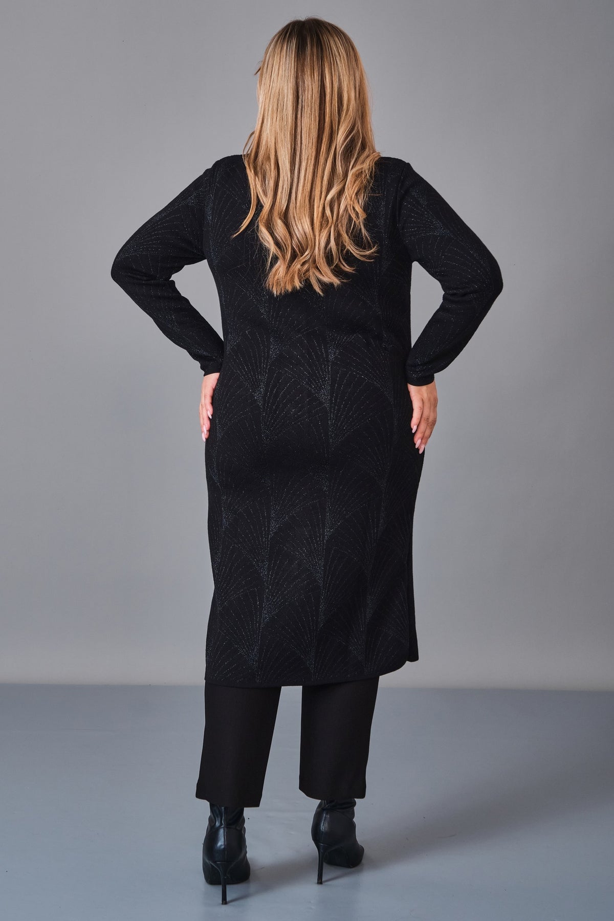 Desender - Plus Size Cardigan (DES27K43302) - 8690200228896