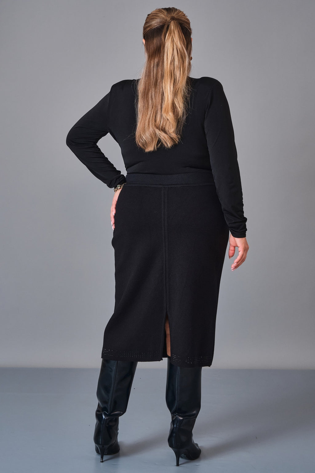 Desender - Plus Size Skirt Knitwear (DES27K5600) - 8690200228926