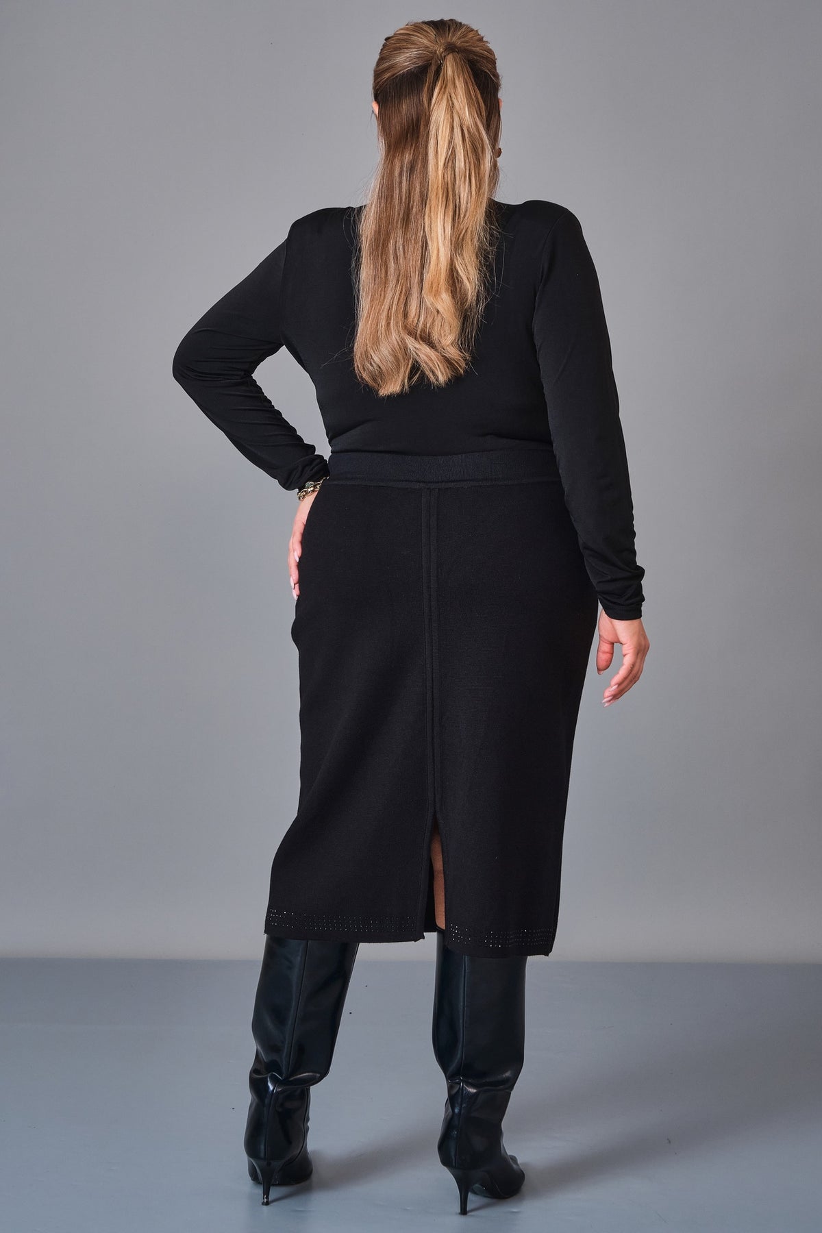 Desender - Plus Size Skirt Knitwear (DES27K5600) - 8690200228926