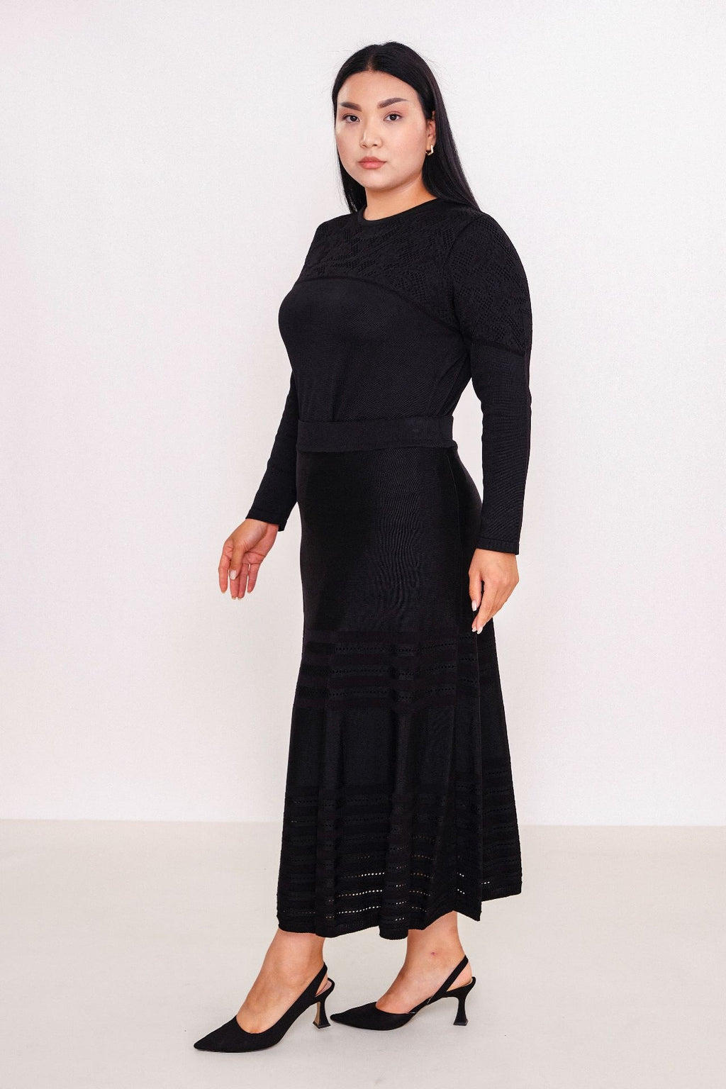 Desender - Plus Size Skirt Knitwear (DES27K5610)