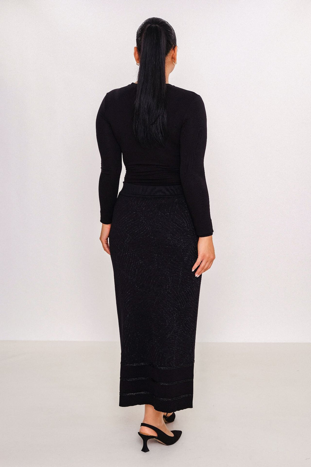 Desender - Plus Size Skirt Knitwear (DES27K5667)