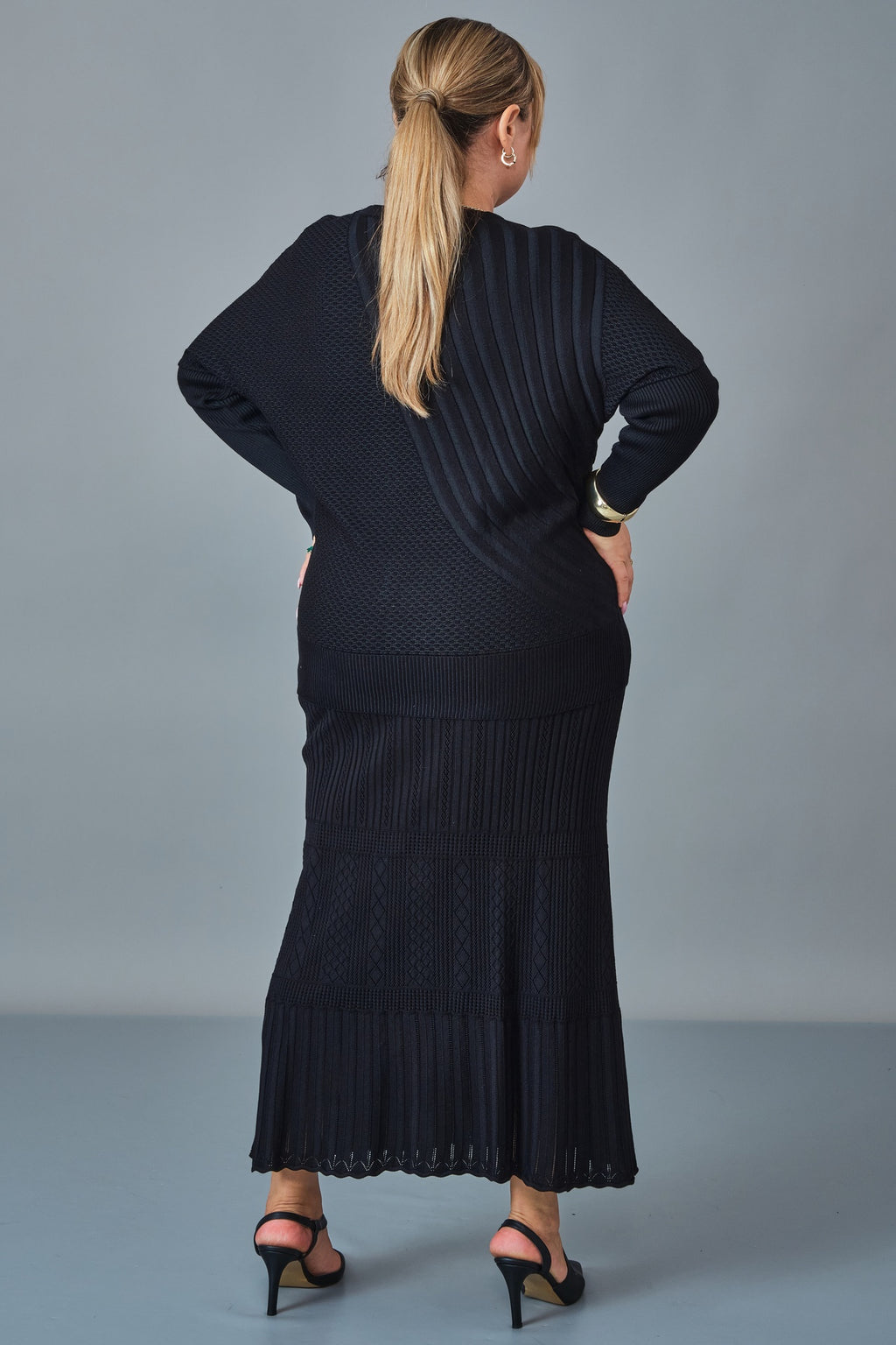 Desender - Plus Size Cardigan (DES27K3590)
