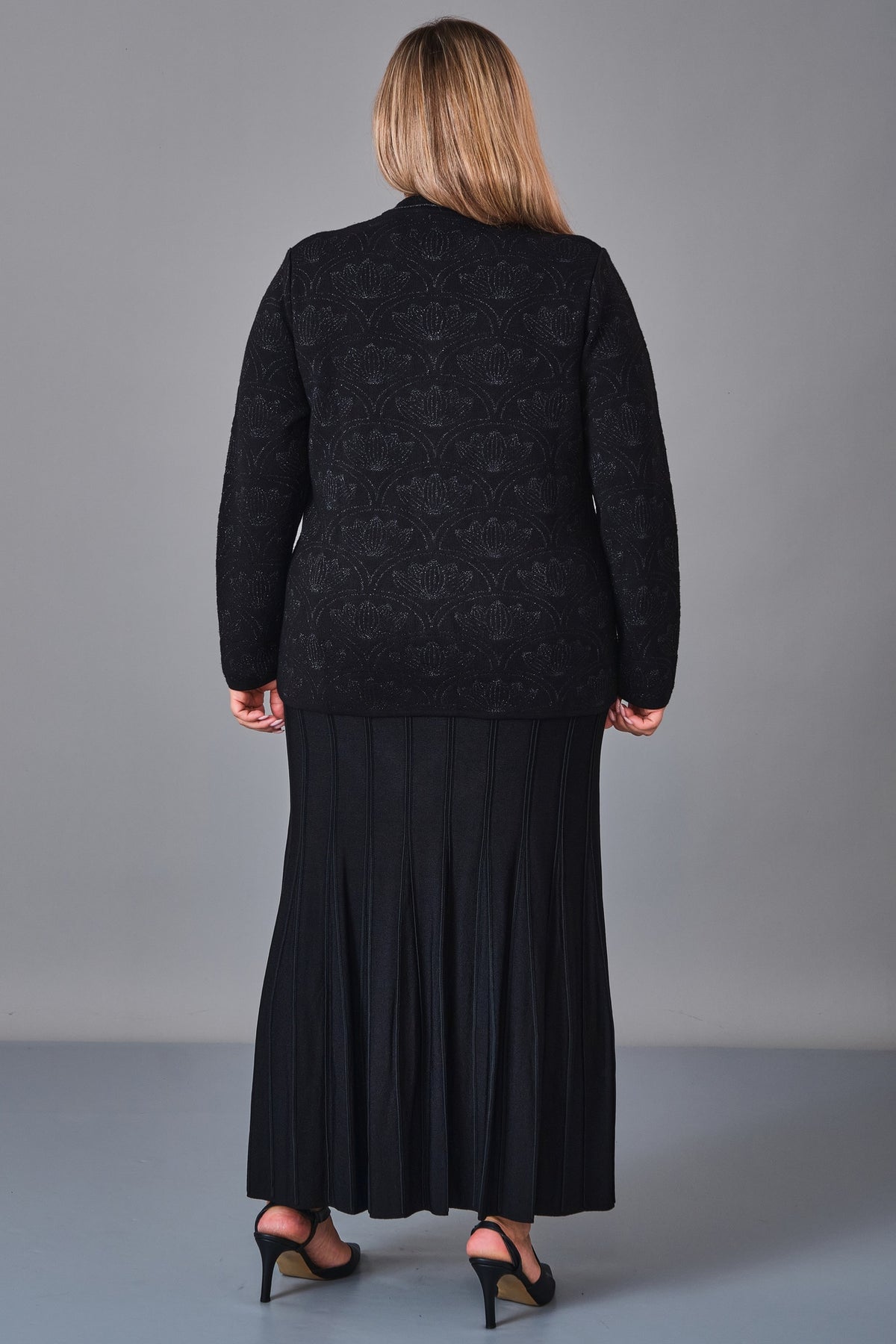 Desender - Plus Size Cardigan (DES27K43118) - 8690200229008